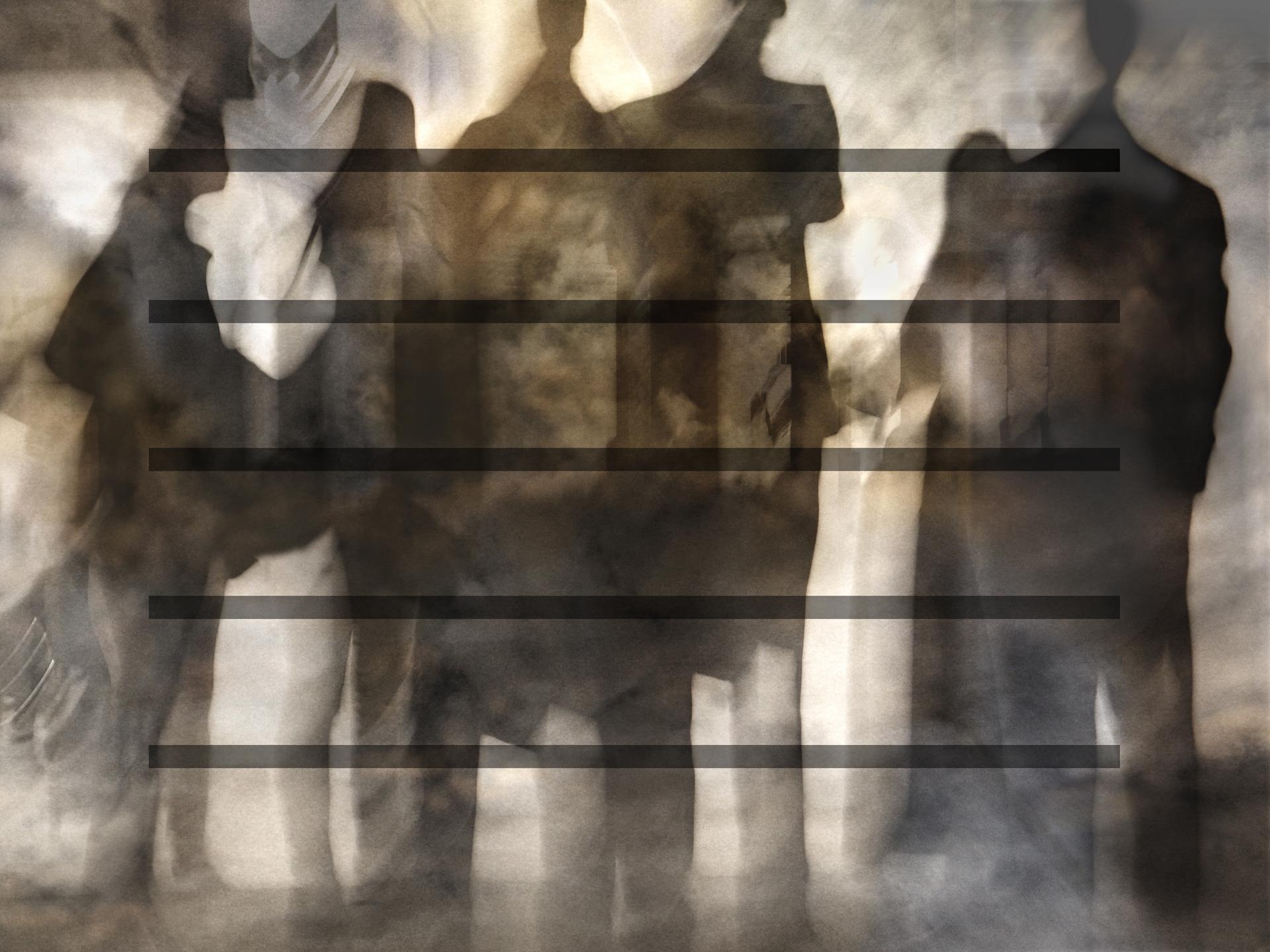 European Photography Awards Winner - Standing Figures With Lines
