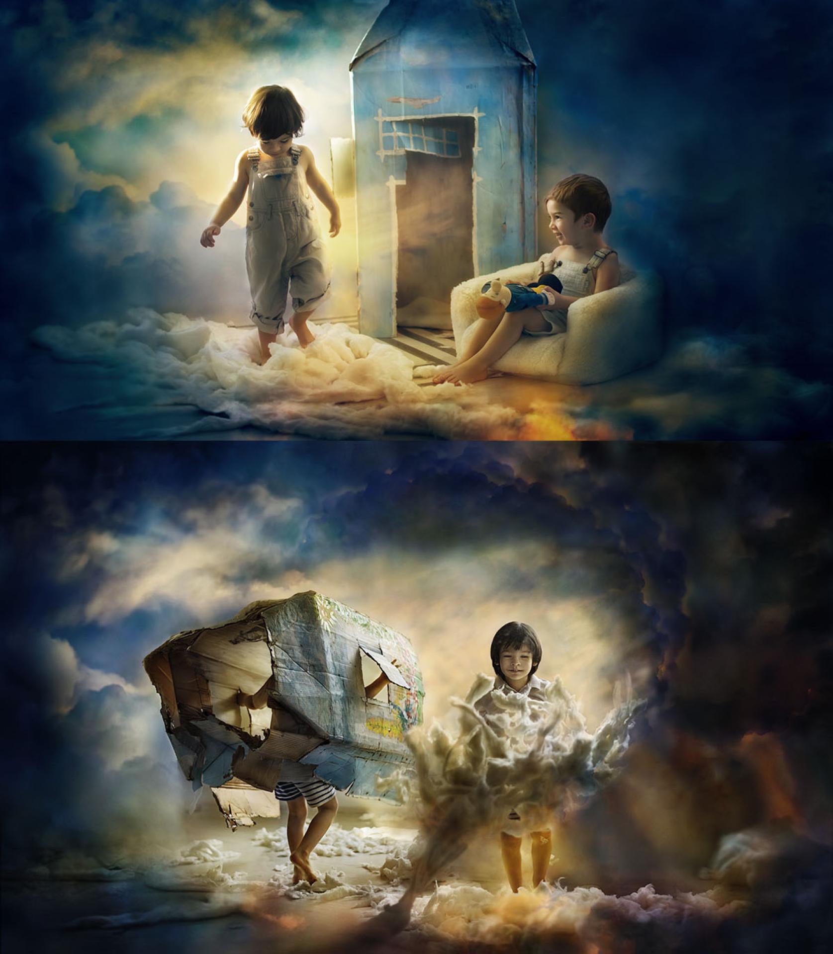 European Photography Awards Winner - The little cloudmakers