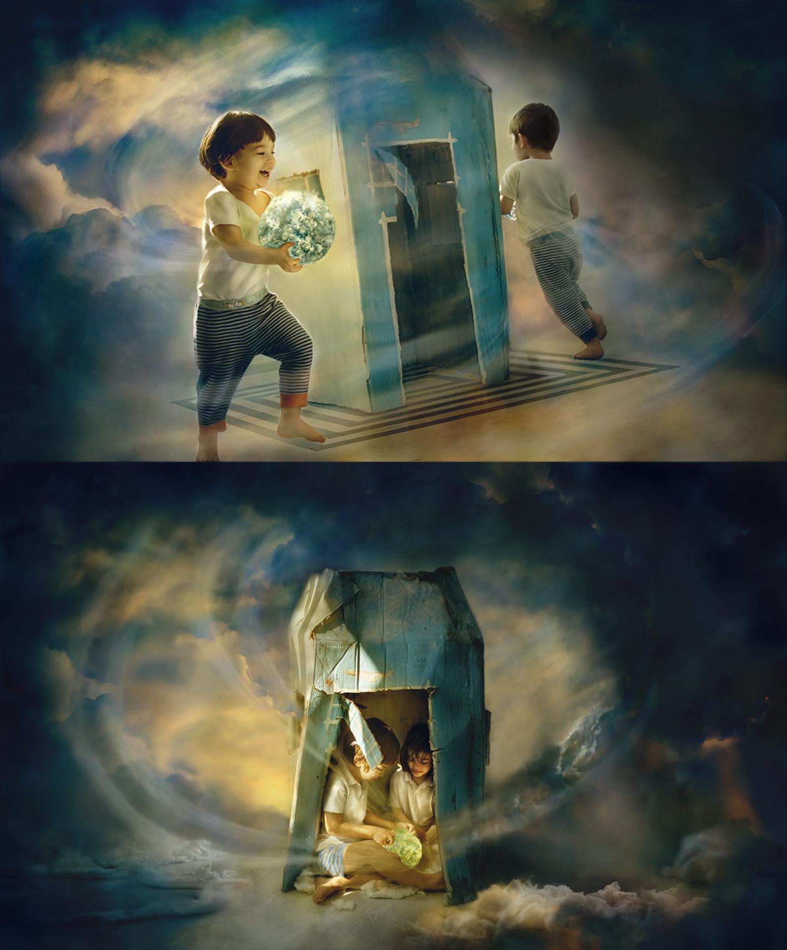 European Photography Awards Winner - The little cloudmakers