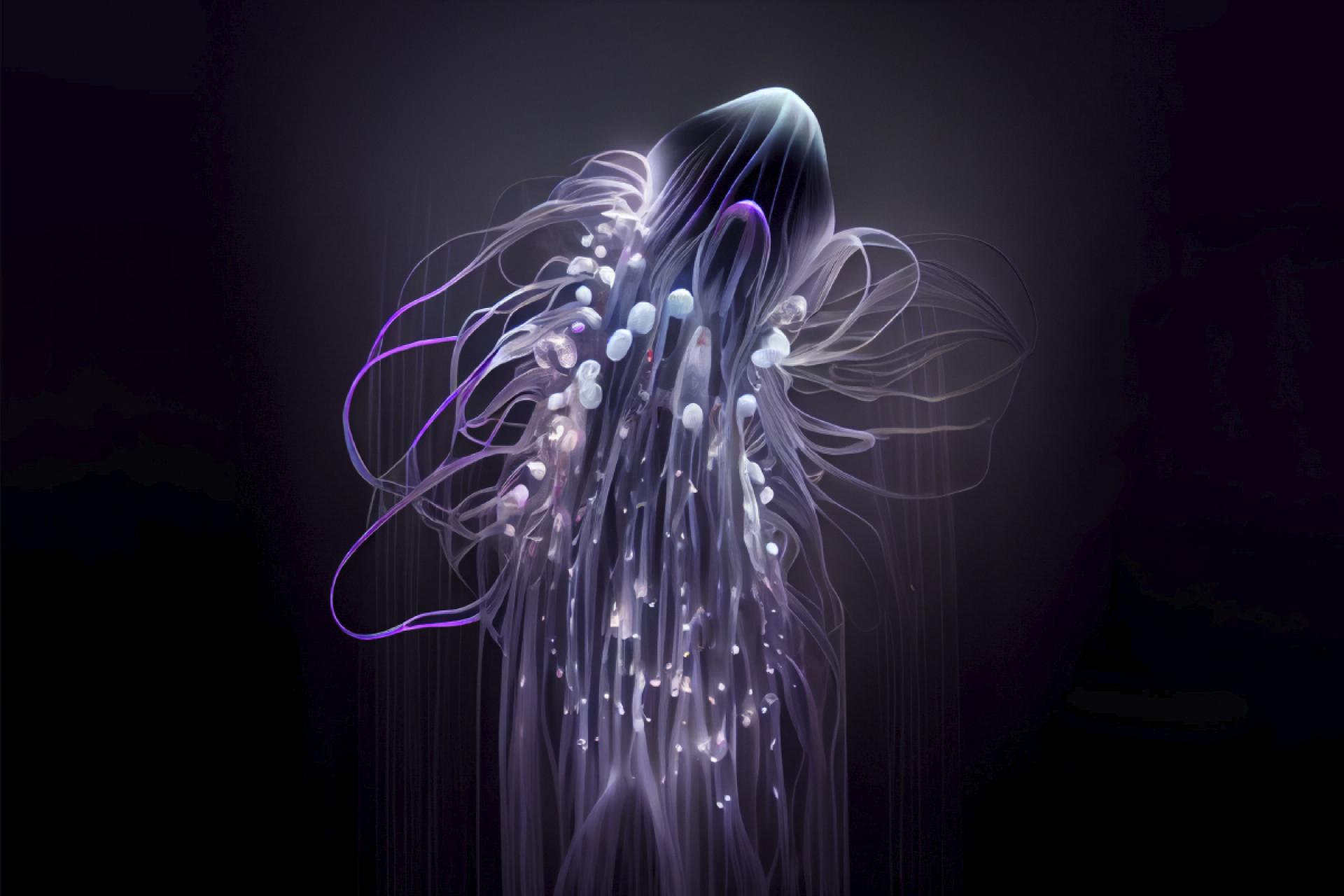European Photography Awards Winner - Hikari, the metaverse and jellyfish