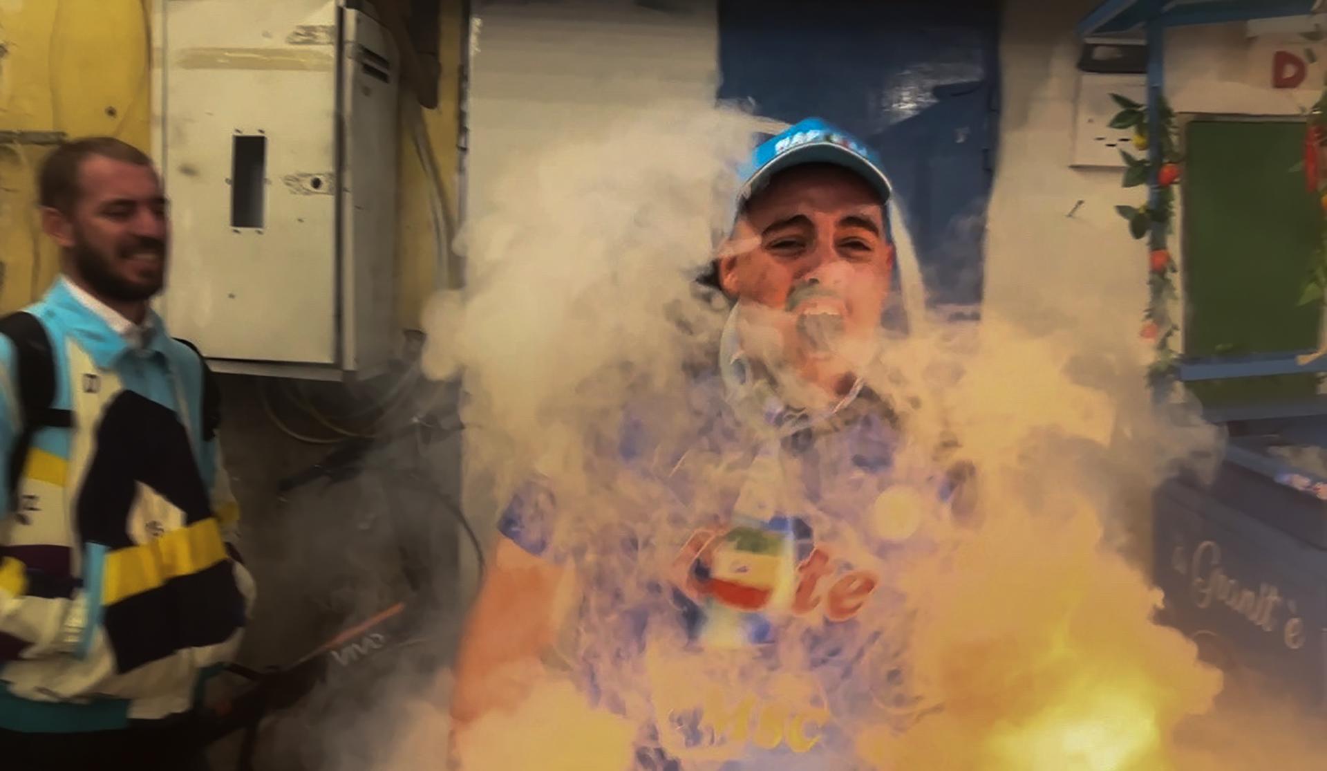 European Photography Awards Winner - Blue Smoke (In the Spanish Quarters)