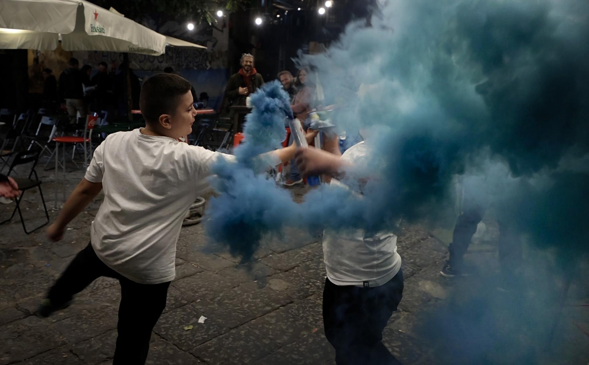 European Photography Awards Winner - Blue Smoke (In the Spanish Quarters)