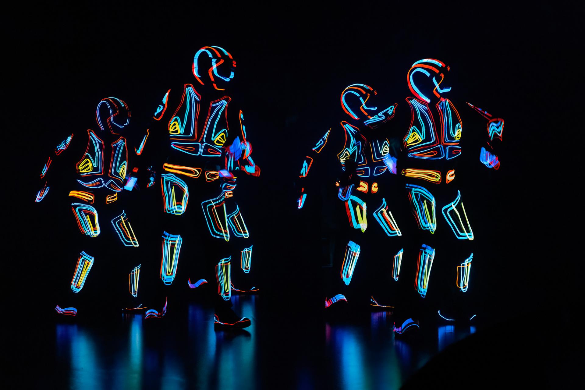 European Photography Awards Winner - Led dancers