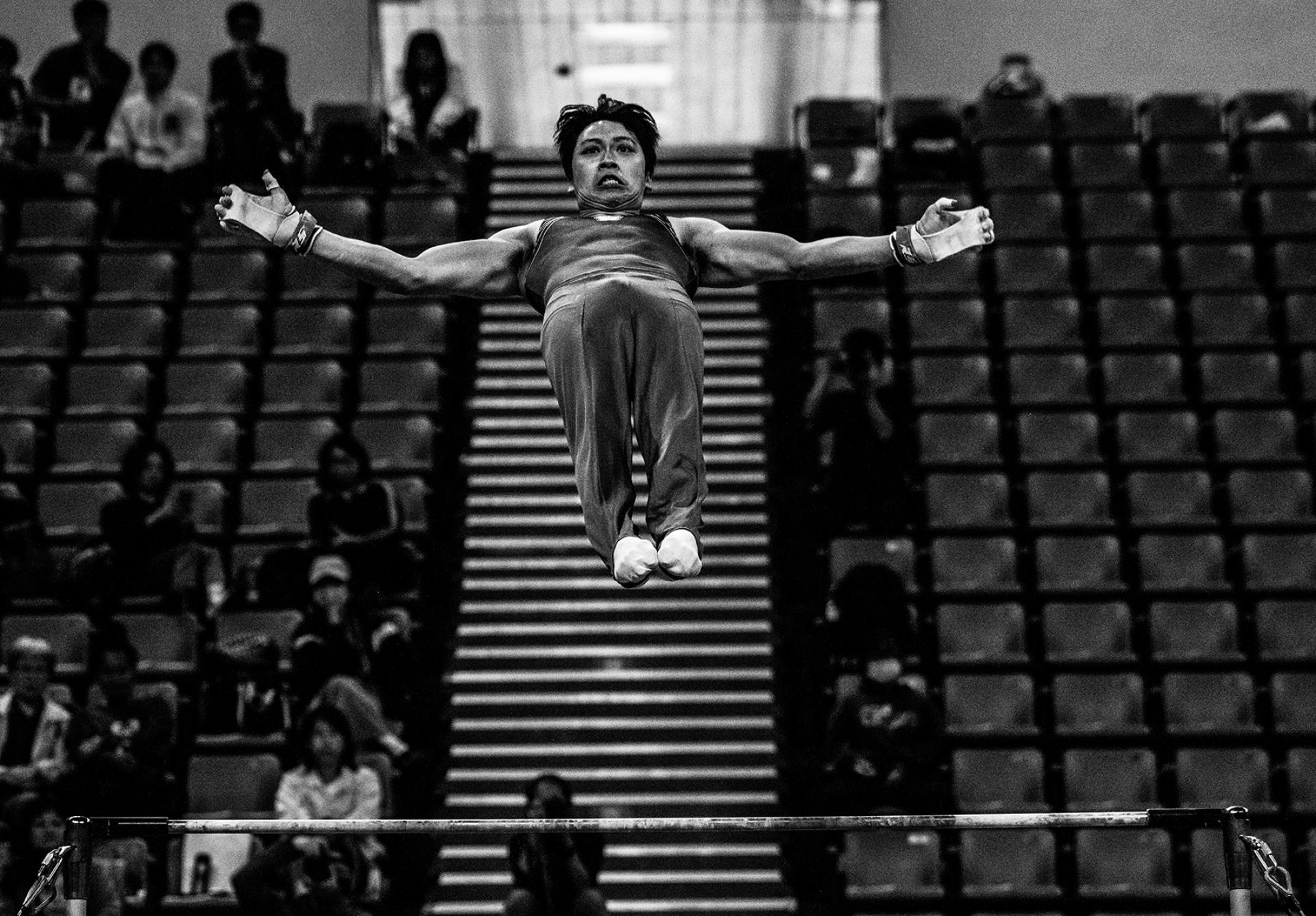 European Photography Awards Winner - Fly - horizontal bar and slippery slide and cross