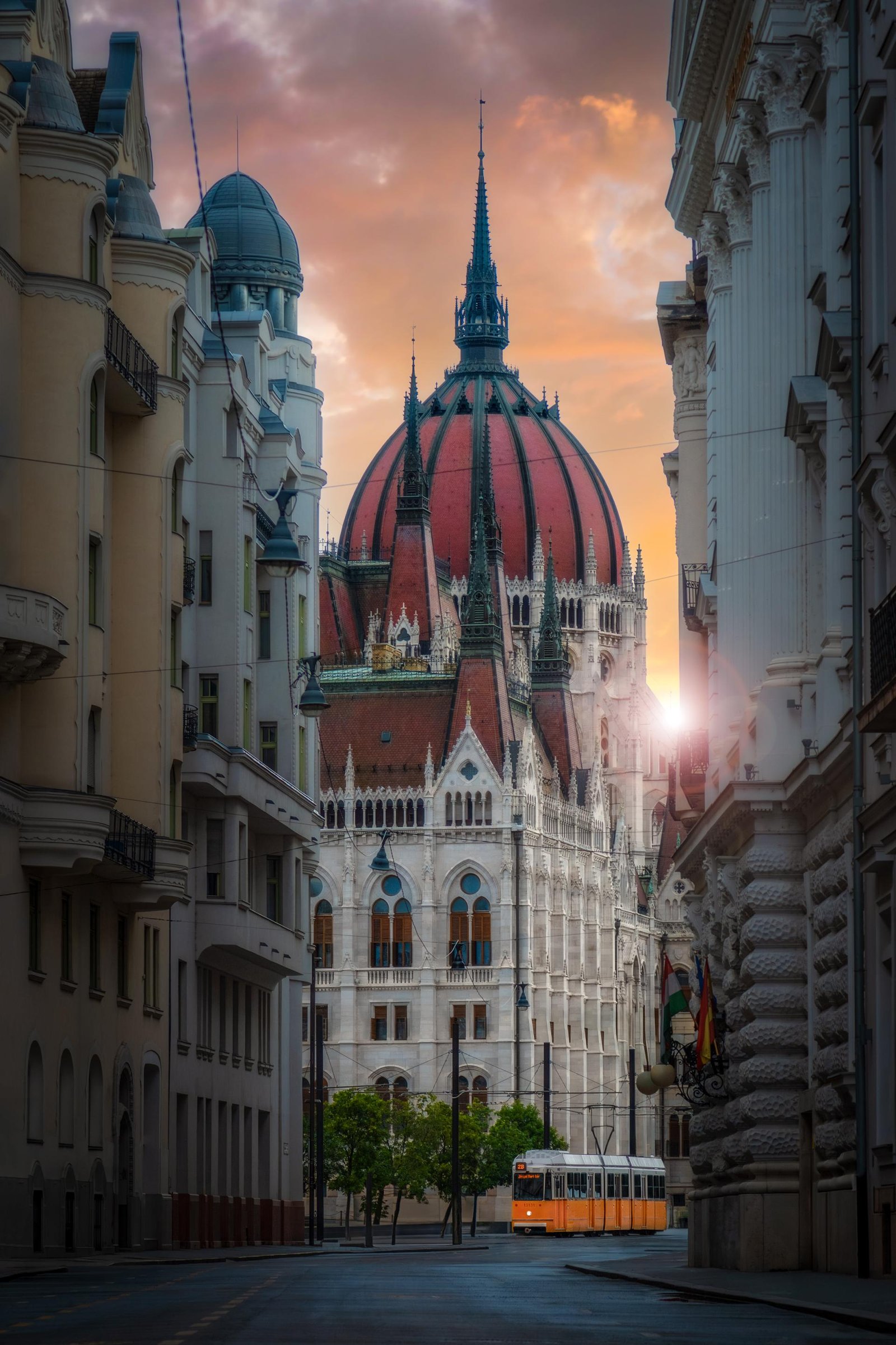 European Photography Awards Winner - Crown of the Capital: Parliament of Budapest at Sunrise