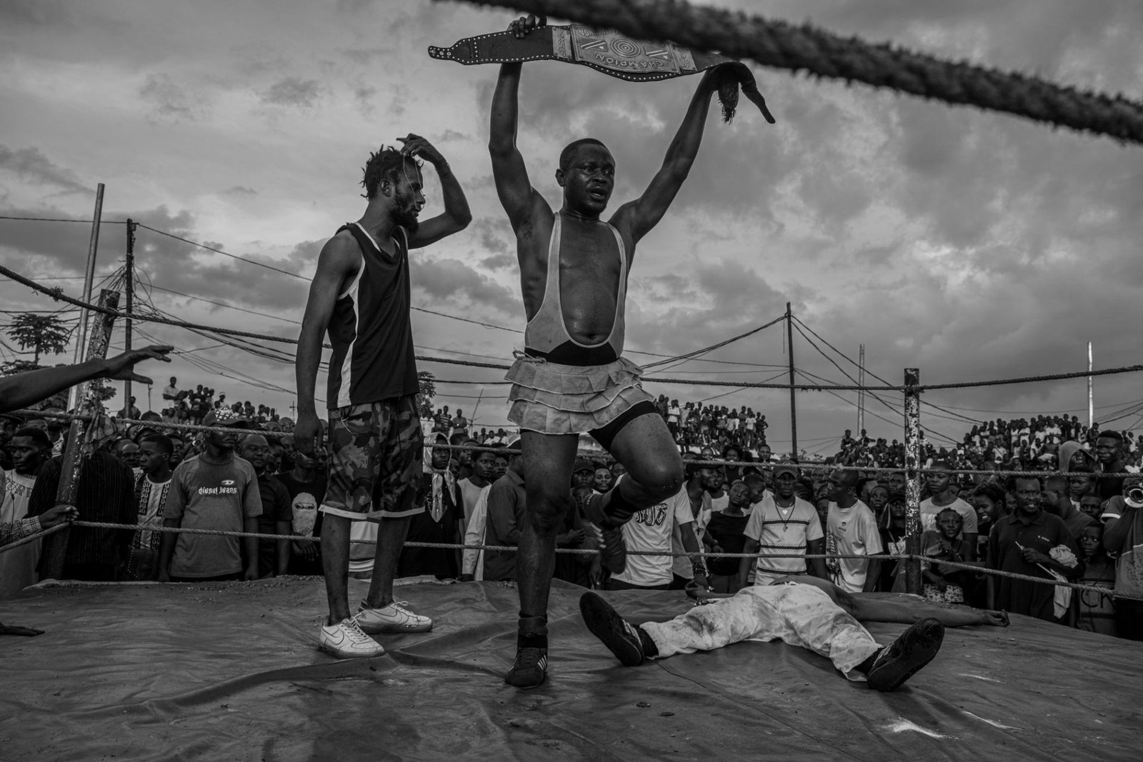 European Photography Awards Winner - Voodoo wrestling, Kinshasa, DRC