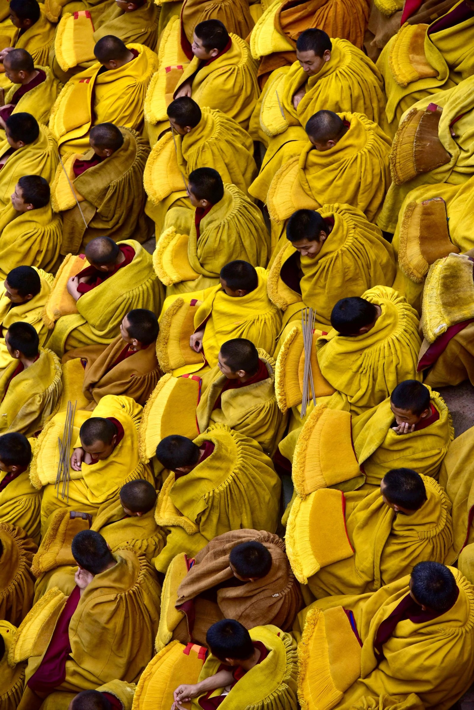 European Photography Awards Winner - Tibetan Yellow Monks