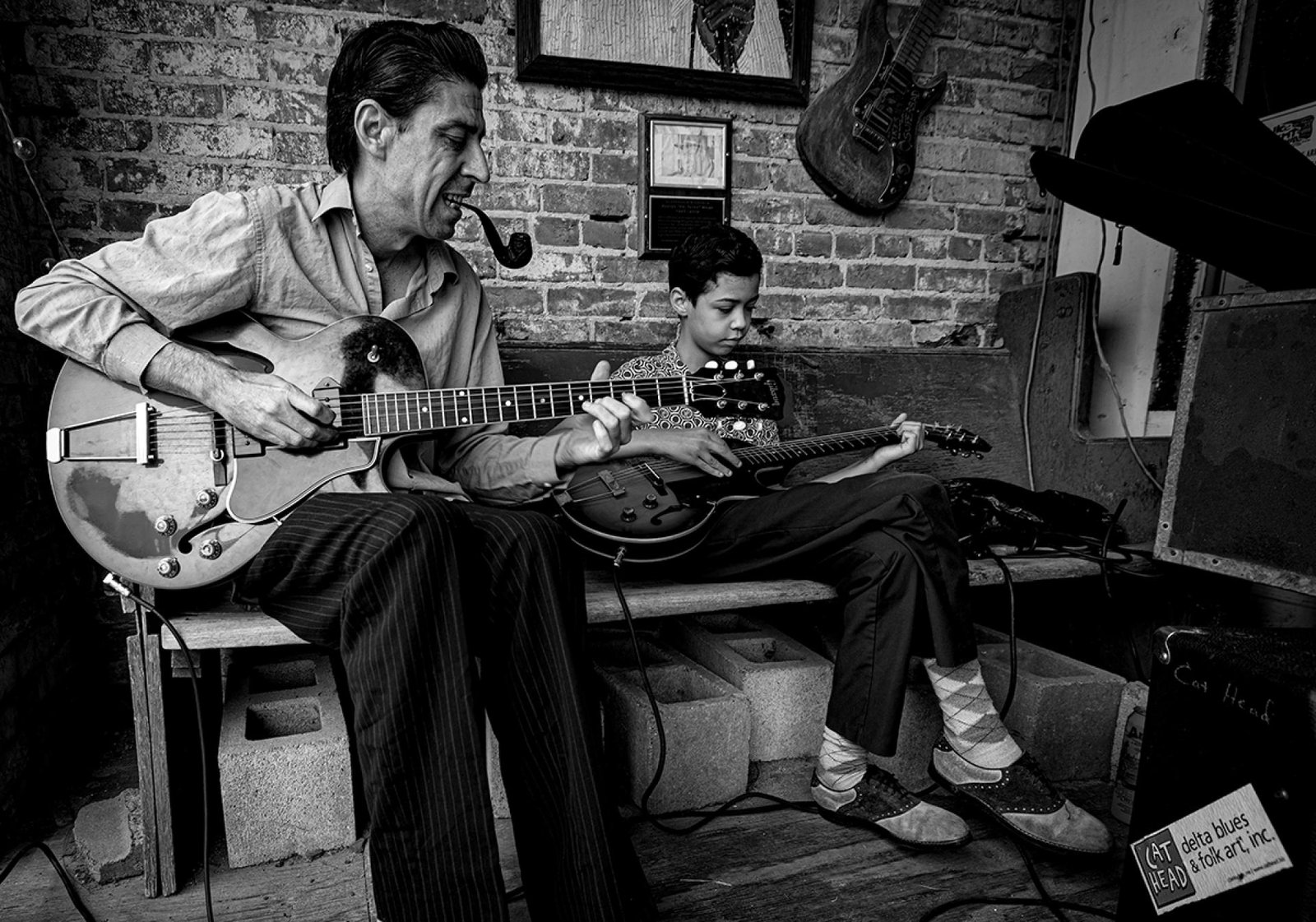 European Photography Awards Winner - Little Joe McLerran and Family Singing the Blues