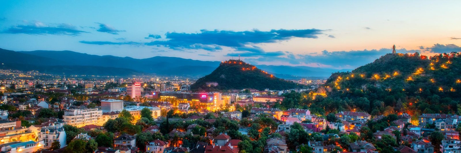 European Photography Awards Winner - Plovdiv Panorama at Sunset