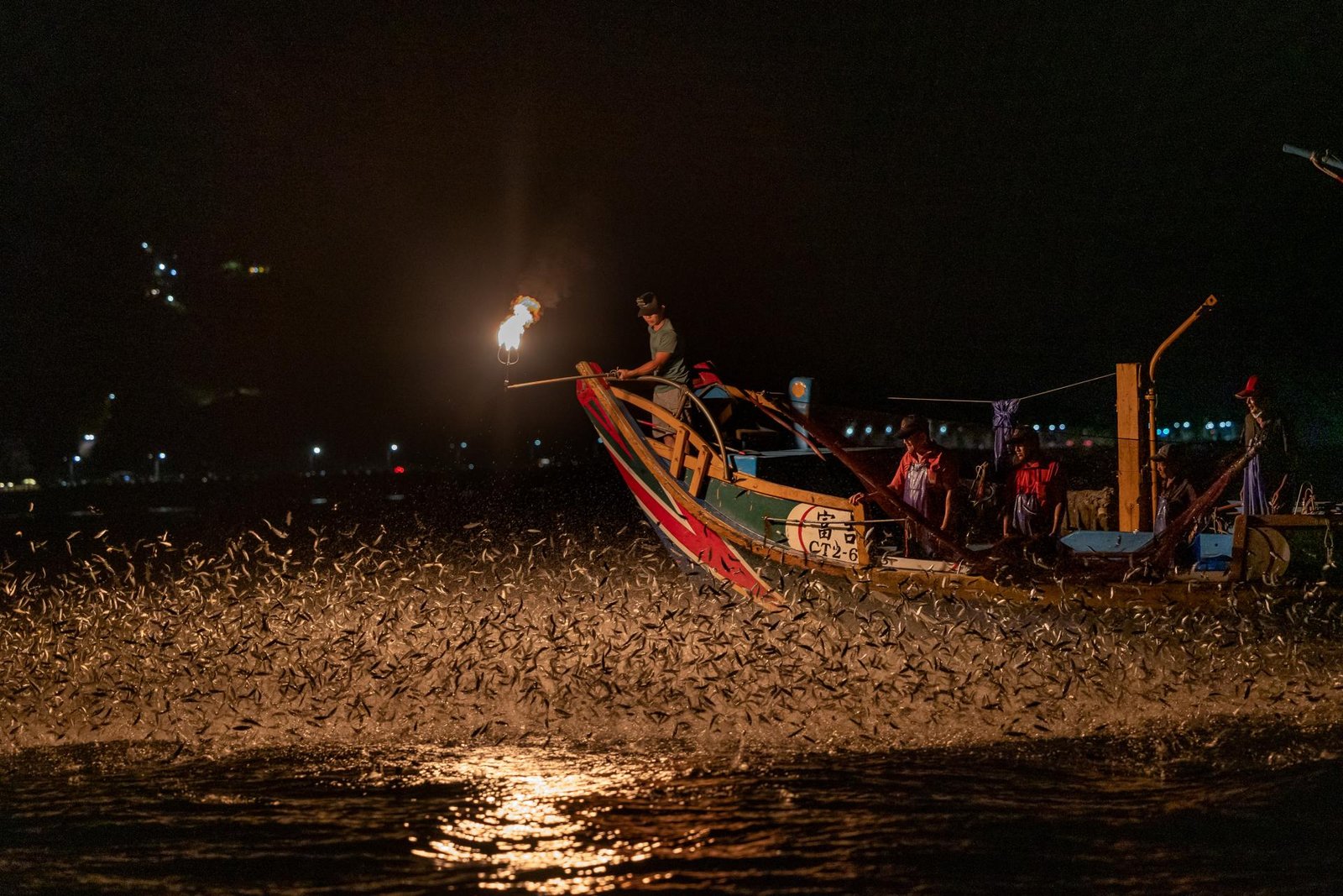 European Photography Awards Winner - Jinshan Sulfur Fire Fishing