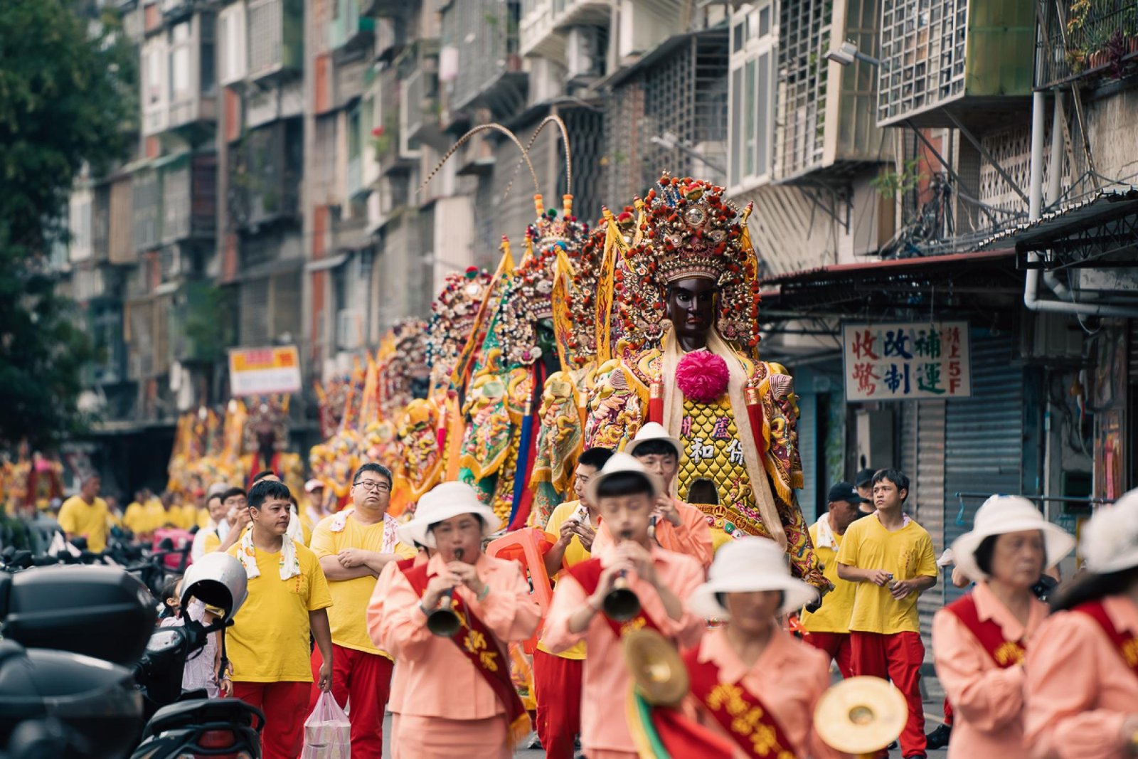 European Photography Awards Winner - The Weight of Devotion: Divine Guardians of Luzhou
