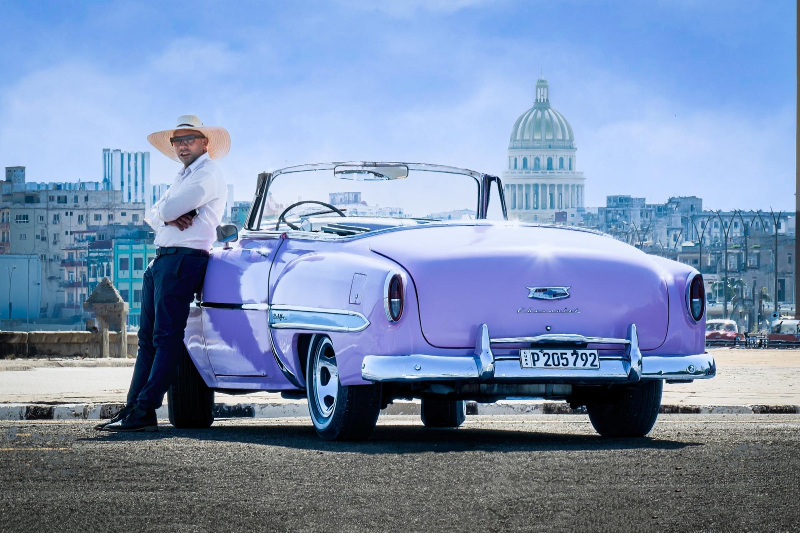 European Photography Awards Winner - Havana Driver and Car