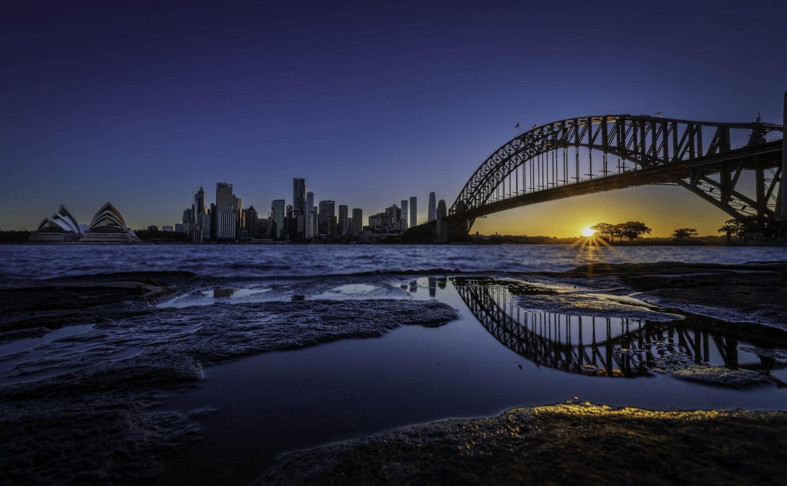 European Photography Awards Winner - Sunset on Sydney Harbour