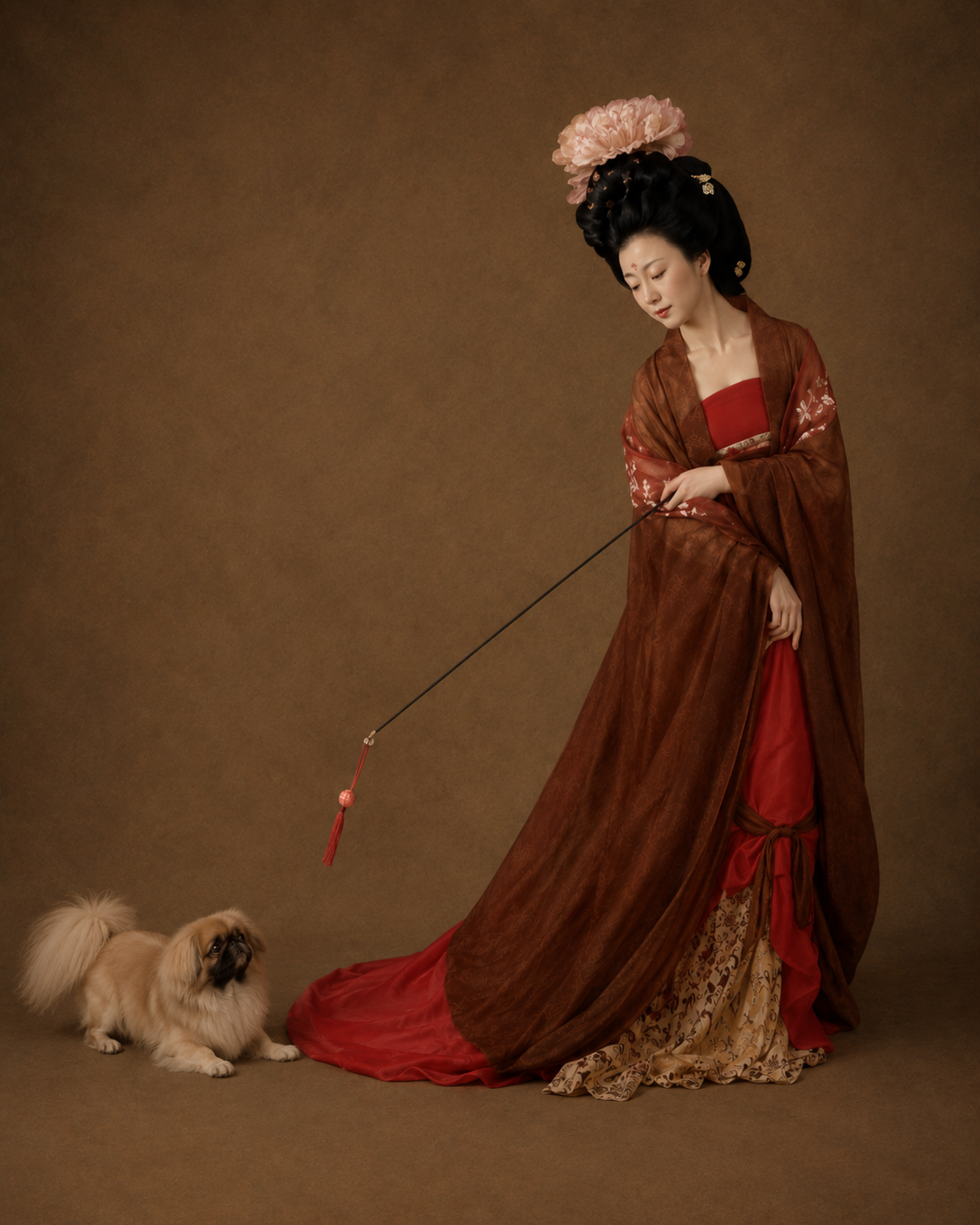 European Photography Awards Winner - Court Ladies Wearing Flowered Headdresses 簪花仕女圖     