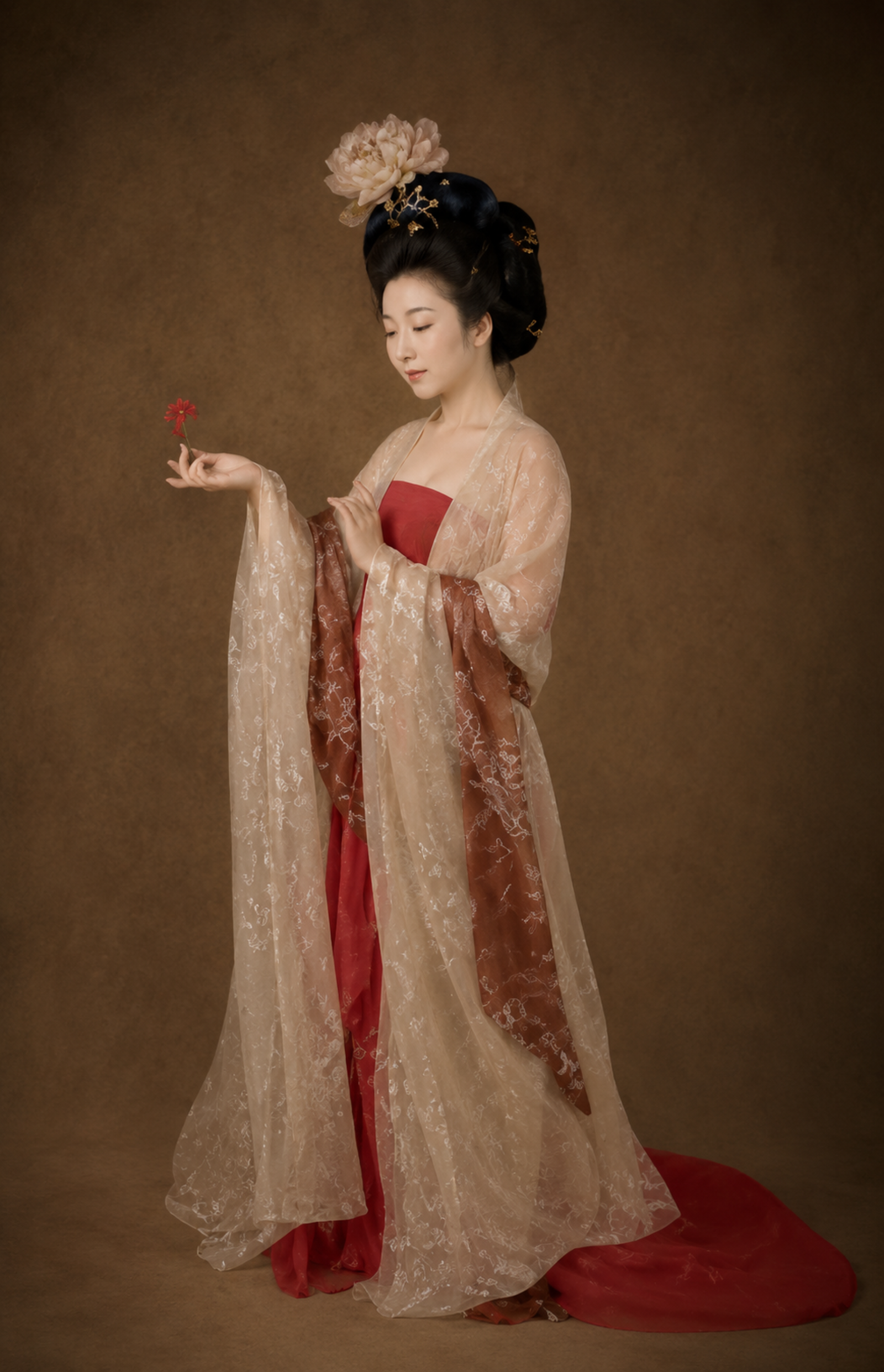 European Photography Awards Winner - Court Ladies Wearing Flowered Headdresses 簪花仕女圖     